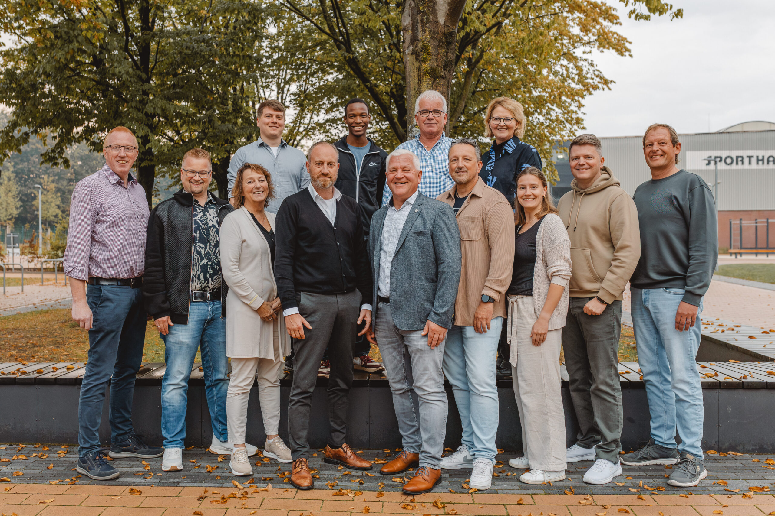 Ufl Gruppenfoto vor dem Stockamt